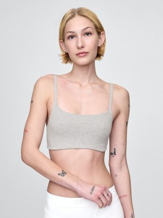 Bralette de algodón elástico orgánico
