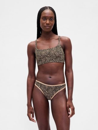 Bralette de algodón elástico orgánico
