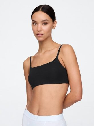 Bralette de algodón elástico orgánico