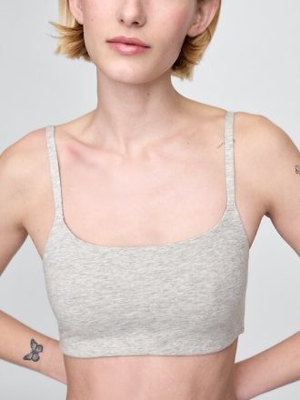 Bralette de algodón elástico orgánico