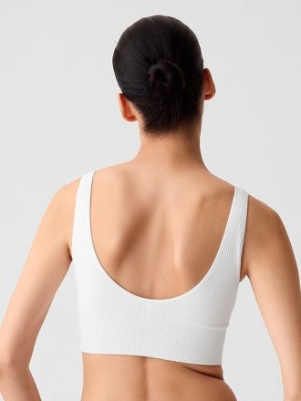 Bralette de canalé sin costuras