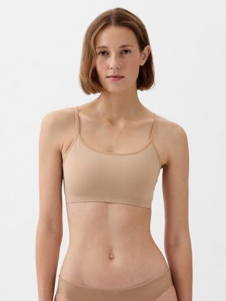 Bralette de espalda cruzada sin costuras