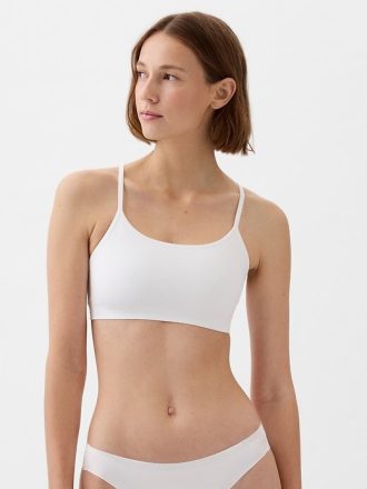Bralette de espalda cruzada sin costuras