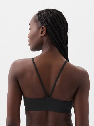Bralette de espalda cruzada sin costuras