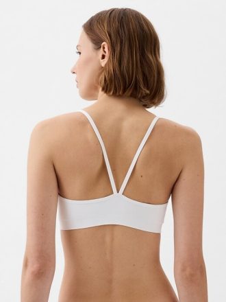 Bralette de espalda cruzada sin costuras