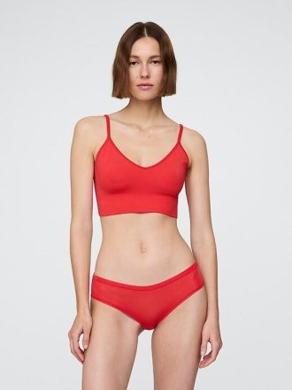 Bralette sin costuras con escote pronunciado