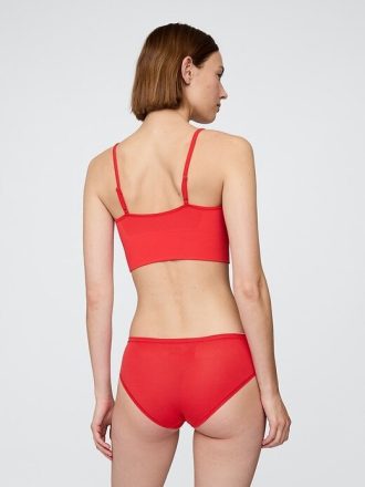 Bralette sin costuras con escote pronunciado