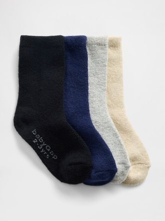 Calcetines CashSoft para bebés y niños pequeños (paquete de 4)