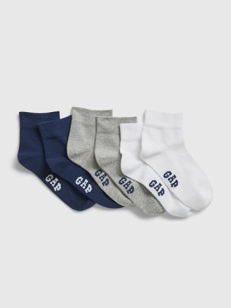 Calcetines cortos para niños (paquete de 3)