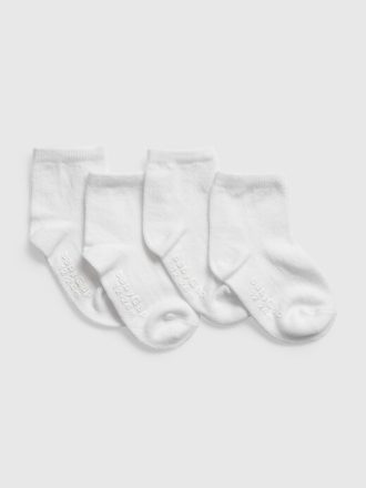 Calcetines cortos para niños pequeños (paquete de 4)