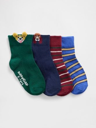 Calcetines de media caña para bebés y niños pequeños