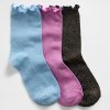 Calcetines deportivos brillantes para niños (paquete de 3) Calcetines deportivos brillantes para niños (paquete de 3)