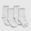 Calcetines deportivos para niños pequeños (paquete de 4)