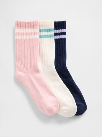 Calcetines holgados para niños (paquete de 3)