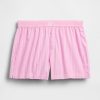 Calzoncillos tipo bóxer de pijama con logotipo de popelina