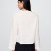 Camisa 100% lino con lazo en la parte delantera