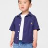 Camisa Cabana de algodón orgánico para bebés y niños pequeños Camisa Cabana de algodón orgánico para bebés y niños pequeños