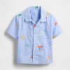 Camisa Cabana de algodón orgánico para bebés y niños pequeños