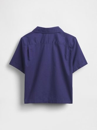Camisa Cabana de algodón orgánico para bebés y niños pequeños