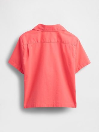 Camisa Cabana de algodón orgánico para bebés y niños pequeños