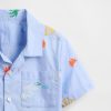Camisa Cabana de algodón orgánico para bebés y niños pequeños