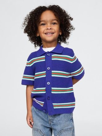 Camisa Cabana de Crochet para Bebés y Niños Pequeños