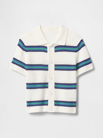 Camisa Cabana de Crochet para Bebés y Niños Pequeños