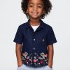 Camisa Cabana de lino y algodón para bebés y niños pequeños Camisa Cabana de lino y algodón para bebés y niños pequeños