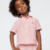 Camisa Cabana de lino y algodón para bebés y niños pequeños Camisa Cabana de lino y algodón para bebés y niños pequeños
