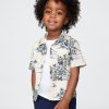 Camisa Cabana de lino y algodón para bebés y niños pequeños Camisa Cabana de lino y algodón para bebés y niños pequeños