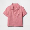 Camisa Cabana de lino y algodón para bebés y niños pequeños Camisa Cabana de lino y algodón para bebés y niños pequeños