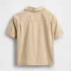 Camisa Cabana de popelina de algodón orgánico para bebés y niños pequeños