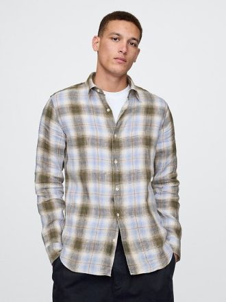 Camisa clásica 100% lino