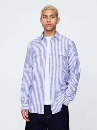 Camisa clásica 100% lino