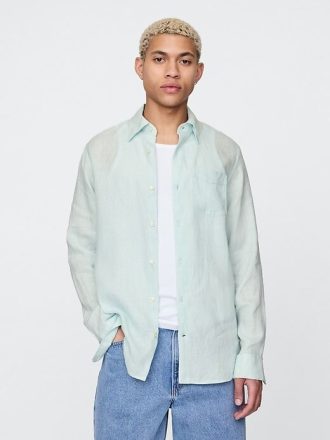 Camisa clásica 100% lino