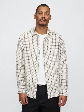 Camisa clásica 100% lino