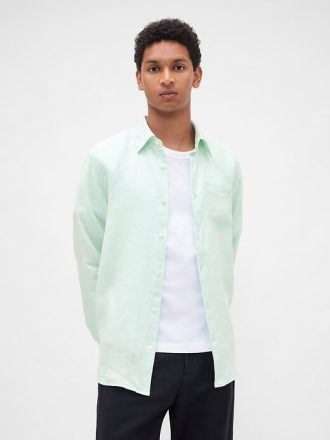 Camisa clásica 100% lino