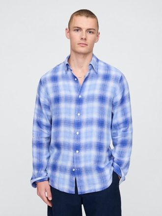 Camisa clásica 100% lino