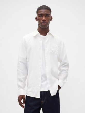 Camisa clásica 100% lino