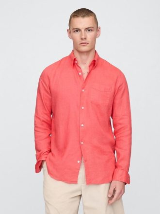 Camisa clásica 100% lino