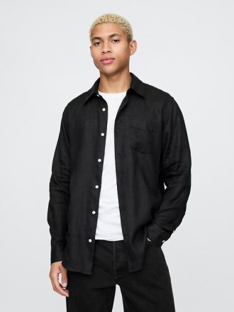Camisa clásica 100% lino