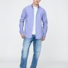 Camisa clásica de popelina de algodón orgánico Camisa clásica de popelina de algodón orgánico