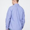 Camisa clásica de popelina de algodón orgánico Camisa clásica de popelina de algodón orgánico