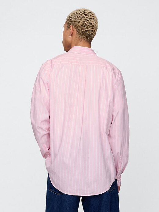 Camisa clásica de popelina de algodón orgánico Camisa clásica de popelina de algodón orgánico