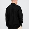 Camisa clásica de popelina de algodón orgánico Camisa clásica de popelina de algodón orgánico