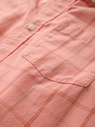 Camisa clásica de popelina de algodón orgánico