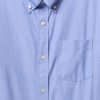 Camisa clásica de popelina de algodón orgánico Camisa clásica de popelina de algodón orgánico