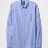 Camisa clásica de popelina de algodón orgánico Camisa clásica de popelina de algodón orgánico