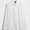 Camisa clásica de popelina de algodón orgánico Camisa clásica de popelina de algodón orgánico