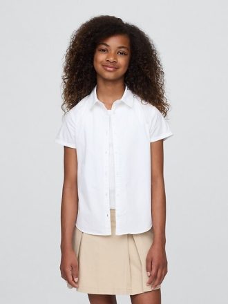 Camisa clásica de uniforme para niños